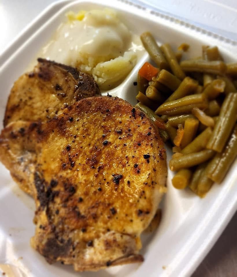 Parra's Grill & Catering meal